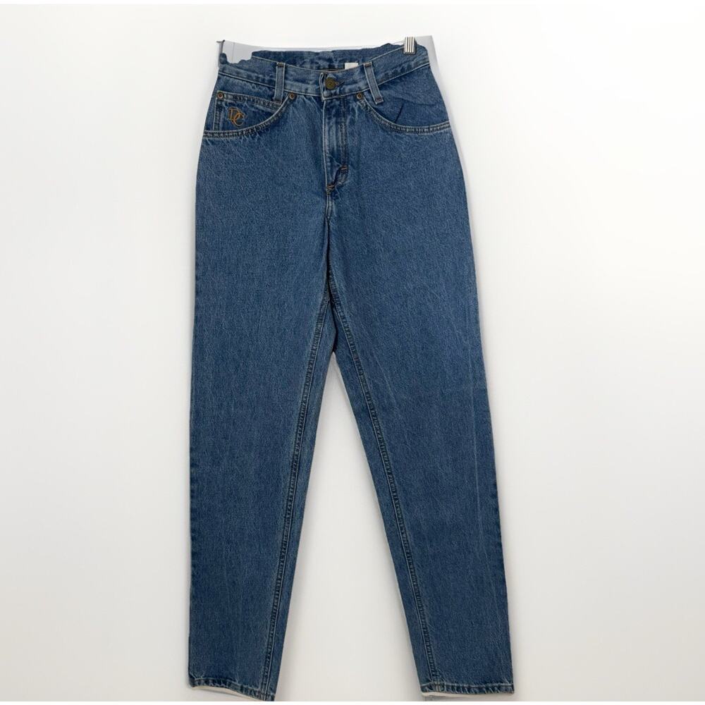Vintage Western Bareback Yoked Denim Blue Jeans Cowgirl Rodeo size 0/34 New